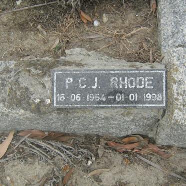 RHODE P.C.J. 1964-1998