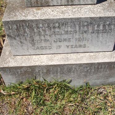 RICHARDS William Henry -1929 &amp; Florence BEAVIS -1936 :: RICHARDS John Edgcome -1911 