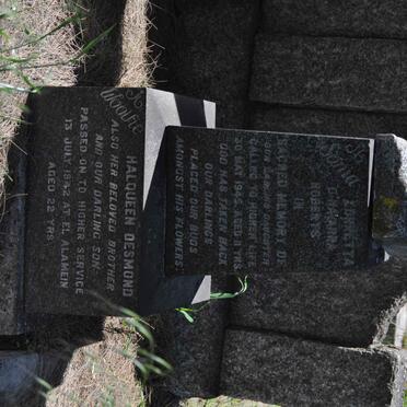 ROBERTS Halqueen Desmond -1942 :: ROBERTS ??retta O'Natarra -1945