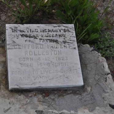 ROLLESTON Clifford Hubert 1923-1991