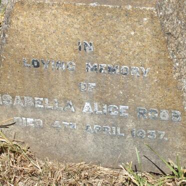 ROBB Isabella Alice -1937