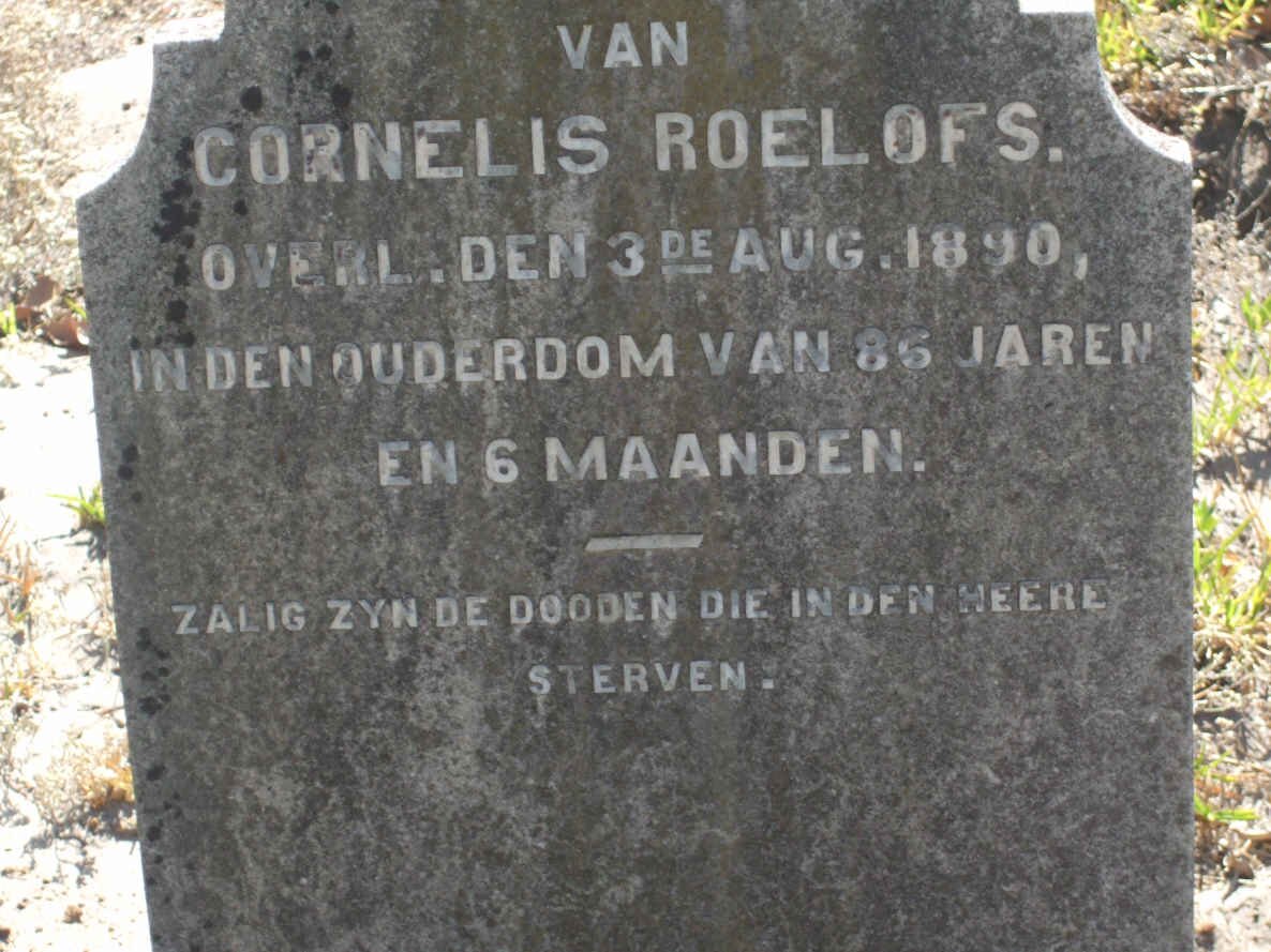 ROELOFS Cornelis -1890