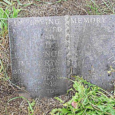 ROBERTS David Laurence 1911-196?