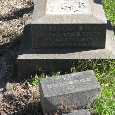 ROSSER Hilda Catherine 1899-19??