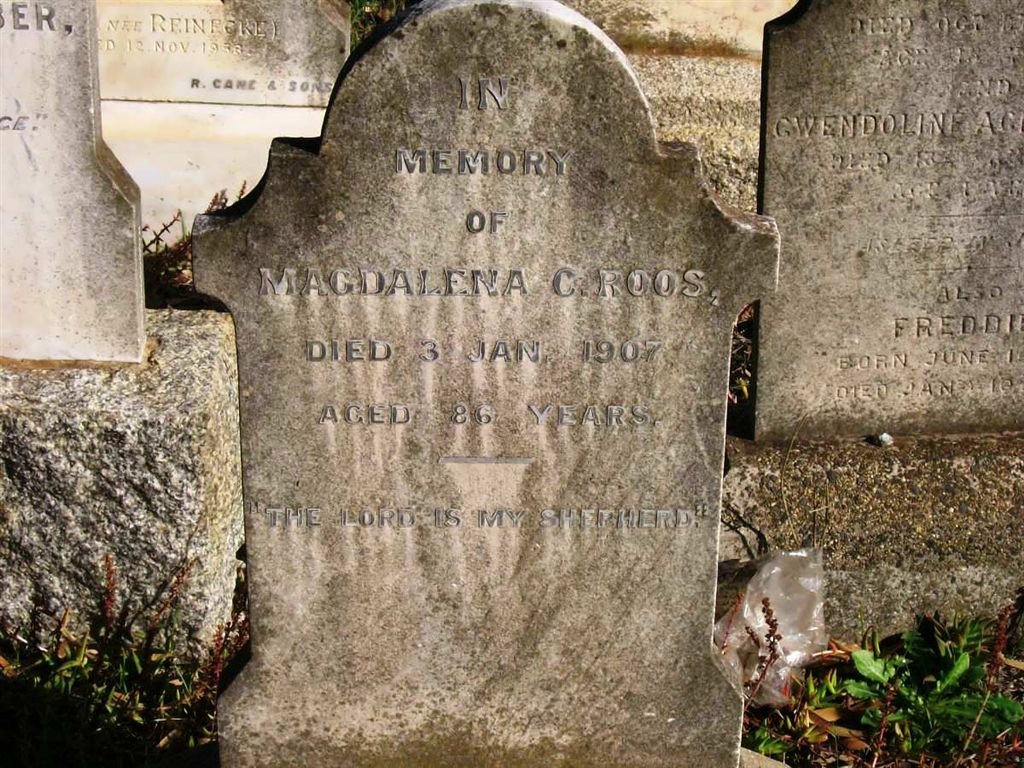 ROOS Magdalena C. -1907