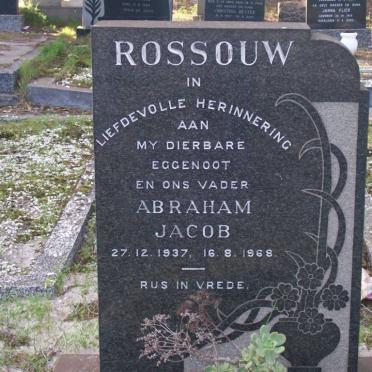 ROSSOUW Abraham Jacob 1937-1968