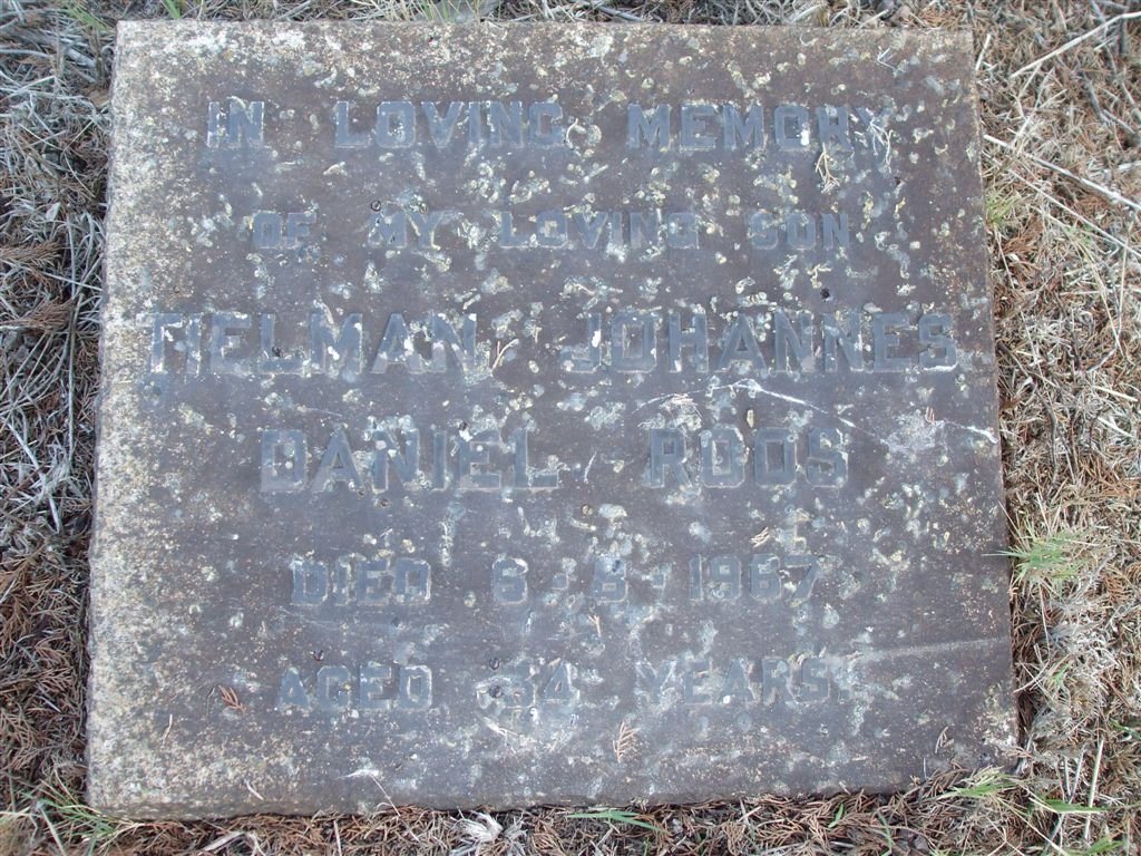 ROOS Tielman Johannes Daniel -1967