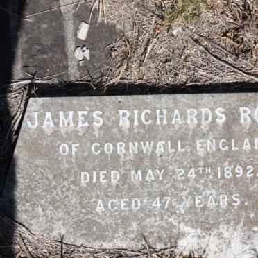 ROWE James Richards -1892