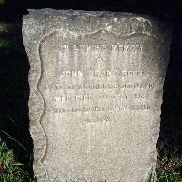 ROBB John Grant -1914