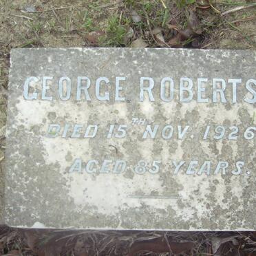 ROBERTSON George -1926