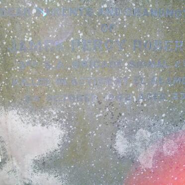 ROBERTS Percy Claude -1912 :: BELDON Alice -1930 :: ROBERTS Alice May -1932 :: ROBERTS James Percy -1942