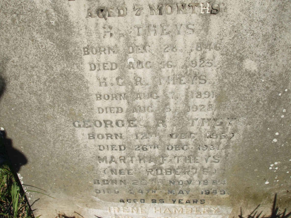 ROBERTS Charles J. -1893 :: ROBERTS Jacoba -1894