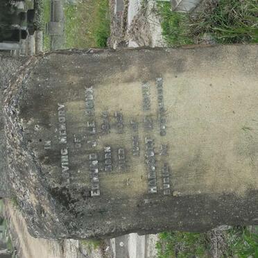 ROUX Edmund J., le 1874-1927 :: LE ROUX Harcourt