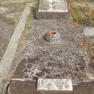 ROUX Jasper Johannes, le 1894-1978 &amp; Susanna Margaretha ROUX 1899-1956