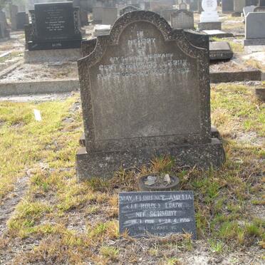 ROUX Gert Cornelius, le -1956 :: LOUW May Florence Amelia formerly LE ROUX nee SCHMIDT 1906-1990