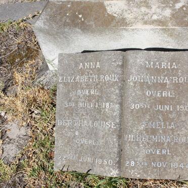 ROUX :: VAN DER RIET