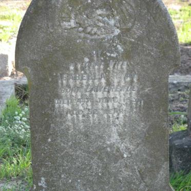 RYAN Isabella nee LAWERENCE -1931