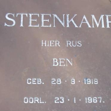 STEENKAMP Ben 1919-1967