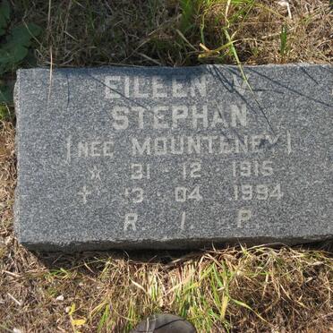 STEPHAN Eileen V. nee MOUNTENEY 1915-1994
