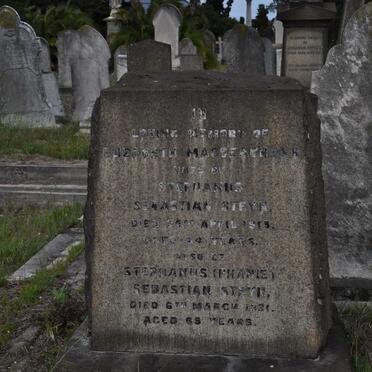 STEYN Stephanus Sebastian -1931 &amp; Elizabeth MacGEOGHEGAN -1919