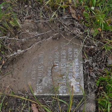 STOFFBERG Marthinus -1937 &amp; Elizabeth PRIEM -1907