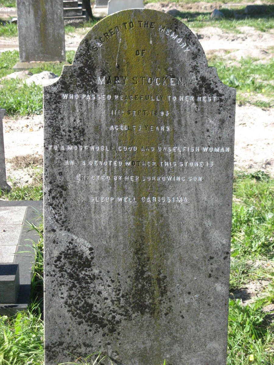 STOCKEN Mary -1895