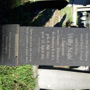 STAHL Willy 1865-1912