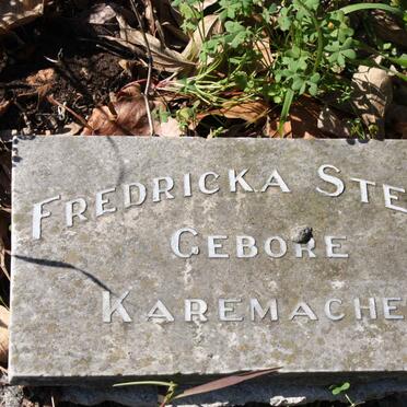 STEYN Fredricka nee KAREMACHER