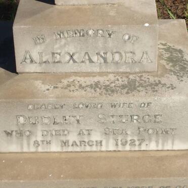 STURGE Alexandra -1927