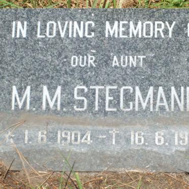 STEGMANN M.M. 1904-1995