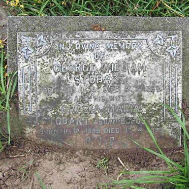 STOBART George William 1874-1956 &amp; Grazia Maria ESPOSTO 1888-1959