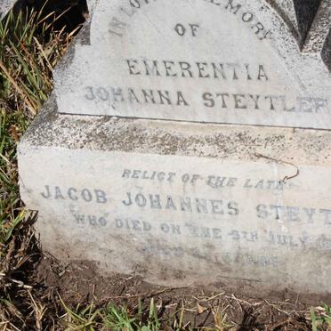 STEYTLER Emerentia Johanna -189?