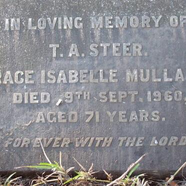 STEER T.A. :: MULLARD Grace Isabelle - 1960