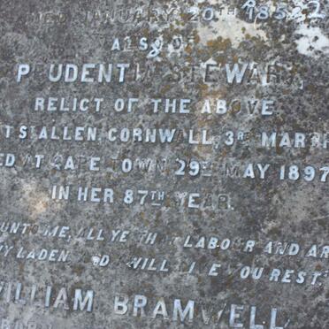STEWART Prudentia 1811-1897 