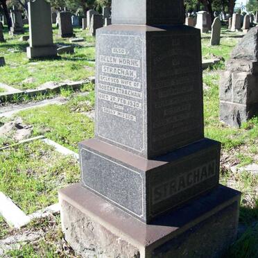 STRACHAN Robert -1921 &amp; Helen Horne -1930 :: STRACHAN Richard H. -1917