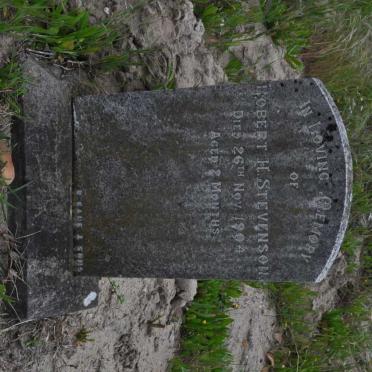 STEVENSON Robert H. -1904