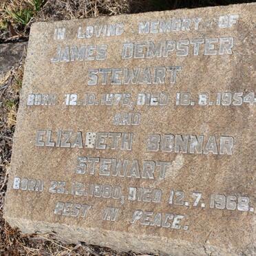 STEWART James Dempster 1876-1954 &amp; Elizabeth BONNAR 1880-1968