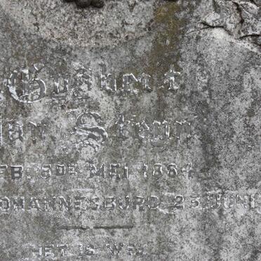 STEYN Gysbert Jan 1884-1909 