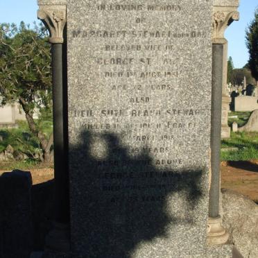 STEWART George -1933 &amp; Margaret DAG -1931 :: STEWART Neil Sutherland -1918