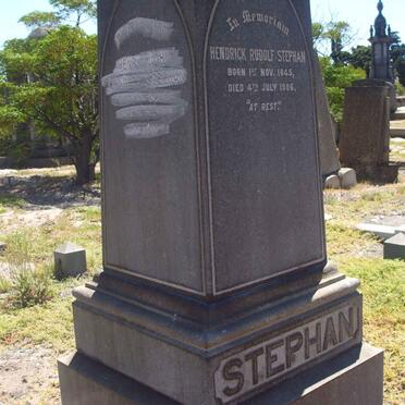 STEPHAN Hendrick Rudolf 1845-1906 :: STEPHAN Henry John 1884-1970 