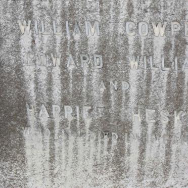 STAPLETON  William Cowper :: STAPLETON Edward William :: STAPLETON Harriet Hesketh