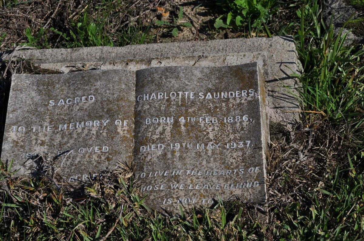 SAUNDERS Charlotte 1886-1937