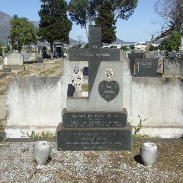 SA Silvana da Mata, de 1892-1967