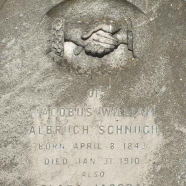 SCHNUGH Jacobus William Albruch 1843-1910