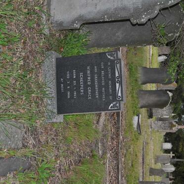 SCHEEPERS Winifred Grace 1903-1968