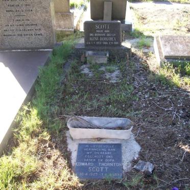 SCOTT Edward Thornton 1925-1993 :: SCOTT Igena Dorothea 1953-1964