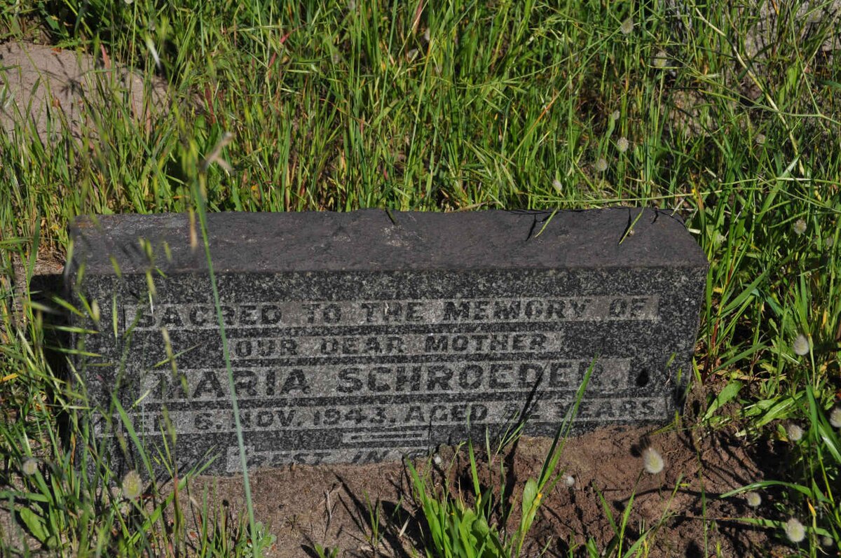SCHROEDER Maria -1943