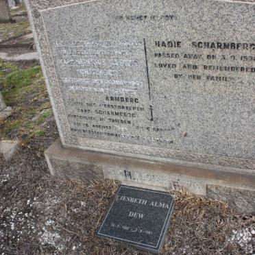 SCHARMBERG Heinrich Ludwig -1947