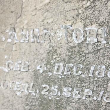 SCHOOR Anna Tobia  1880-1897