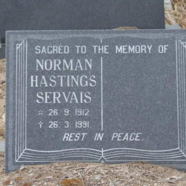 SERVAIS Norman Hastings 1912-1991